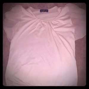 Blush pink blouse